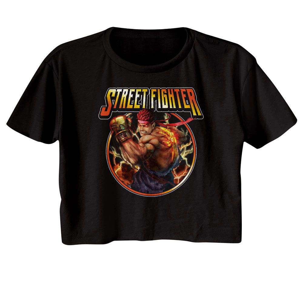 Street Fighter Lightning Ryu Junior Top