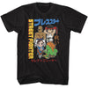 Street Fighter Chibi With Kanji T-shirt