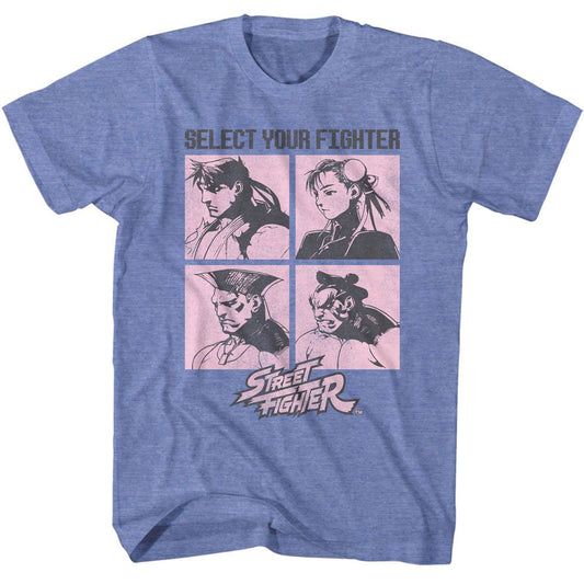 Street Fighter Select Your Fighter T-shirt