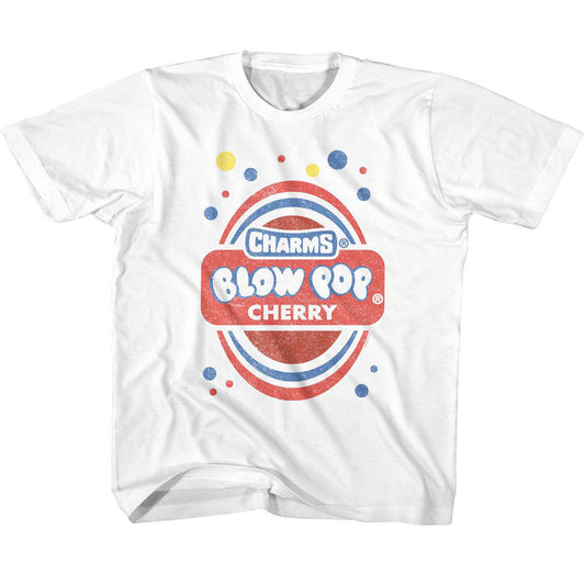 Tootsie Roll Cherry Wrapper Art Kids Childrens T-shirt