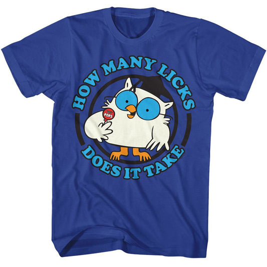 Tootsie Roll Mr Owl Licks T-shirt