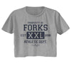 Twilight Forks Athletic Dept Junior Top