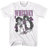 Whitney Houston Orchid Collage T-shirt