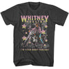 Whitney Houston Motorcycle Stars T-shirt