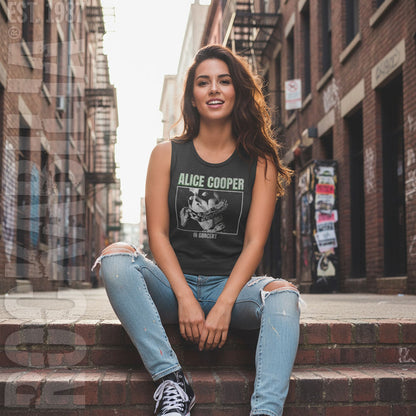 Alice Cooper In Concert Womens Tank