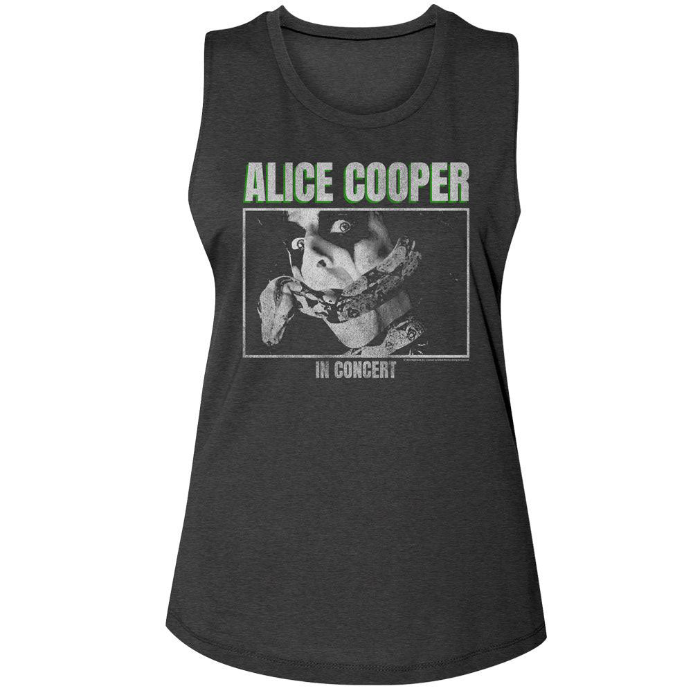 Alice Cooper In Concert Womens Tank