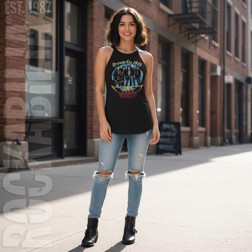 Aerosmith Dream On Womens Tank