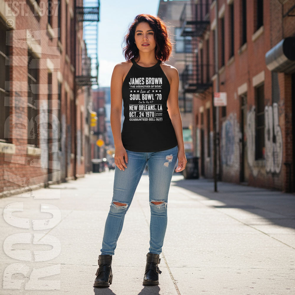 James Brown Soul Bowl 1970 Womens Tank