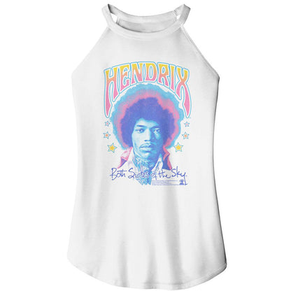 Jimi Hendrix Pastel Both Sides Womens Tank