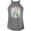 Kiss Two Guitars Womens Tank