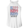 Kiss Patriotic Logo Womens Tank