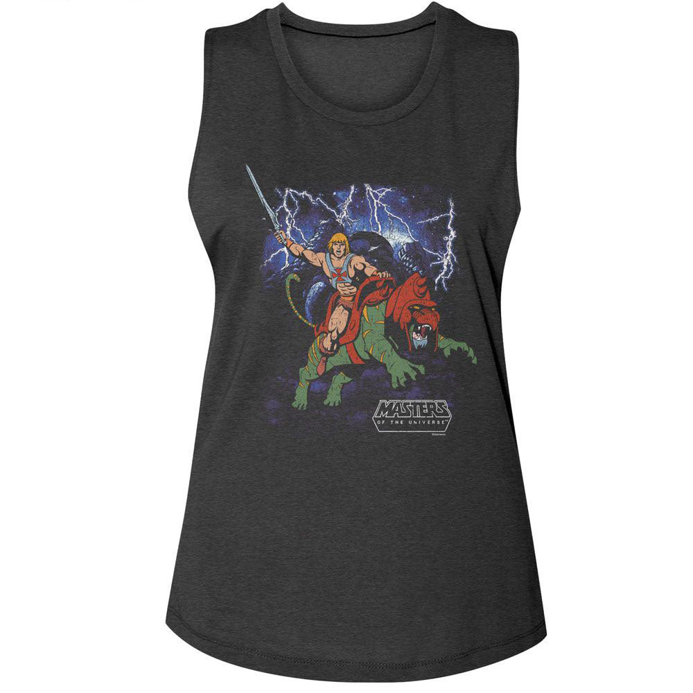 Masters Of The Universe Motu Battlecat Charge Womens Tank