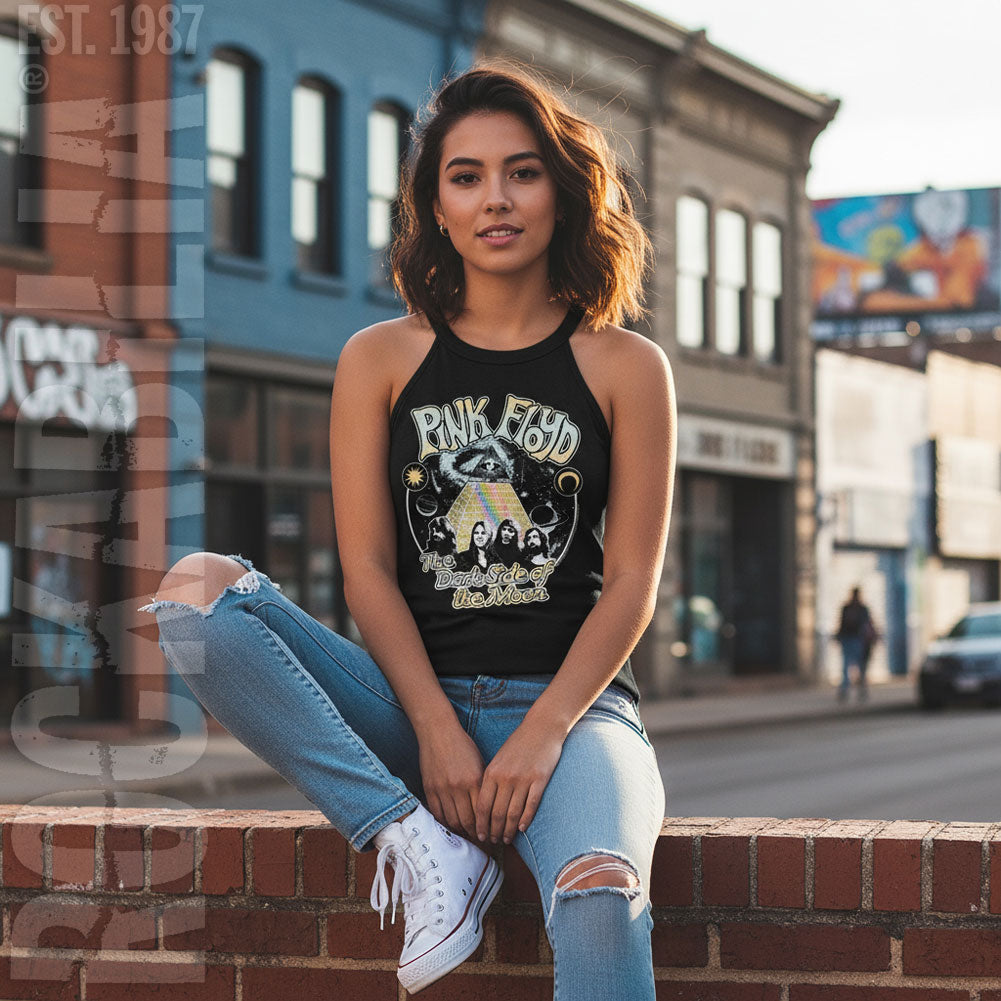 Pink Floyd Space Pyramid Womens Tank