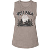 Twilight Wolf Pack Moon Womens Tank