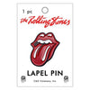 The Rolling Stones Tongue Logo Pewter Pin Badge