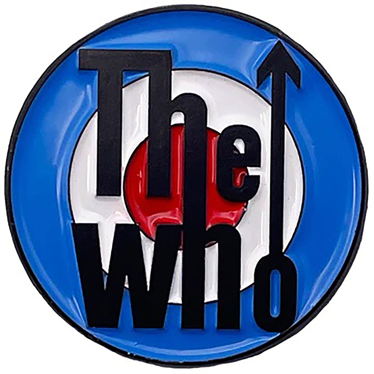 The Who Target Logo Pewter Pin Badge