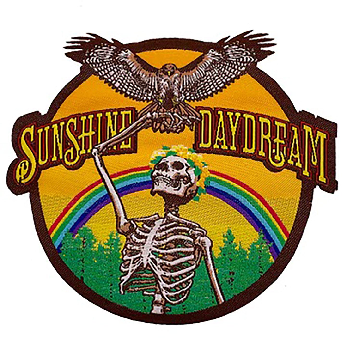 Grateful Dead Sunshine Daydream Embroidered Patch