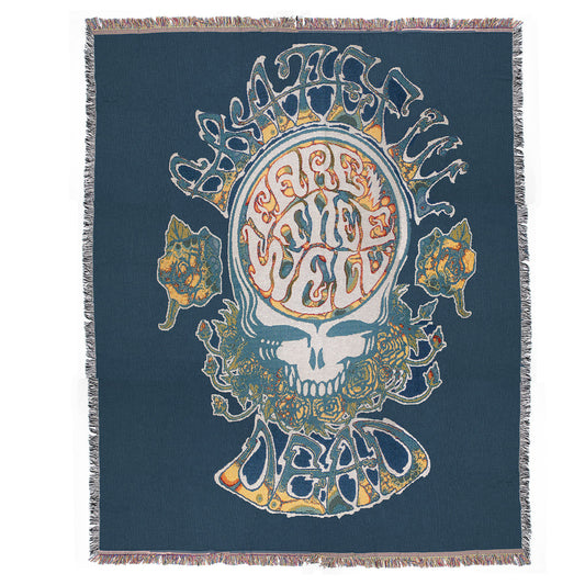 Grateful Dead Fare Thee Well Throw Blanket