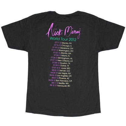 World Tour 2012 City Info Manila - Vancouver T-shirt