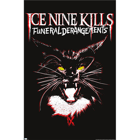 Ice Nine Kills Cat Funeral Derangements Domestic Poster