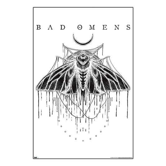Bad Omens Moth Domestic Poster