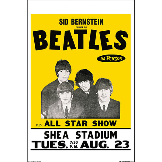 Beatles Shea Stadium Domestic Poster