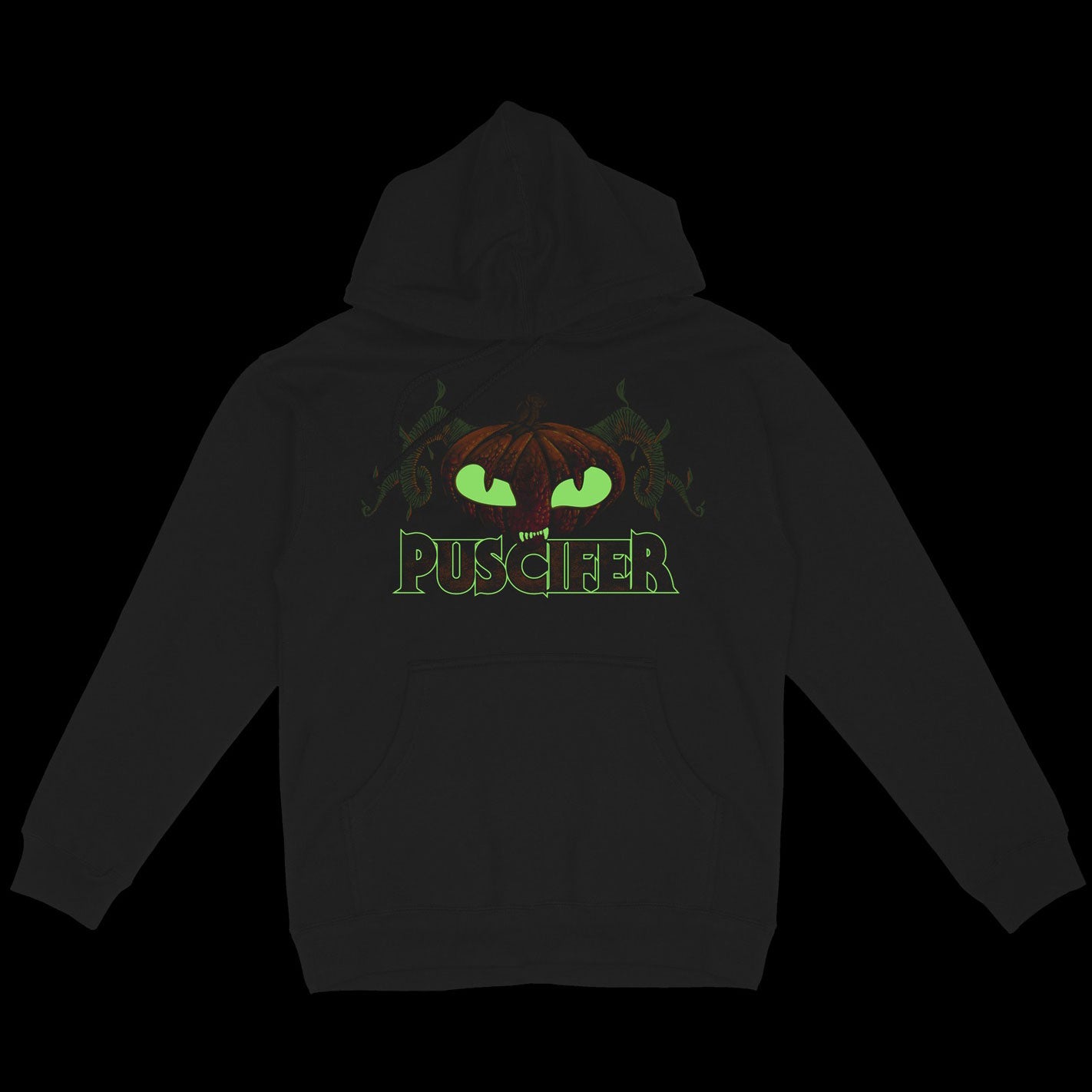 Halloween w/ Glow In The Dark Layer (Rockabilia Exclusive) Hooded Sweatshirt