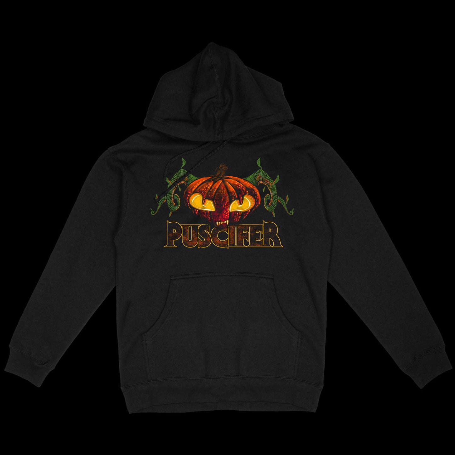 Halloween w/ Glow In The Dark Layer (Rockabilia Exclusive) Hooded Sweatshirt