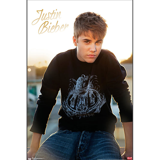 Justin Bieber Twilight Domestic Poster