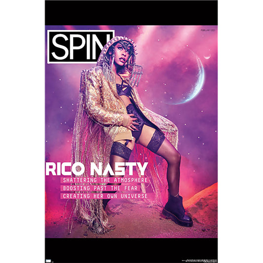 Rico Nasty SPIN Magazine 21 Domestic Poster