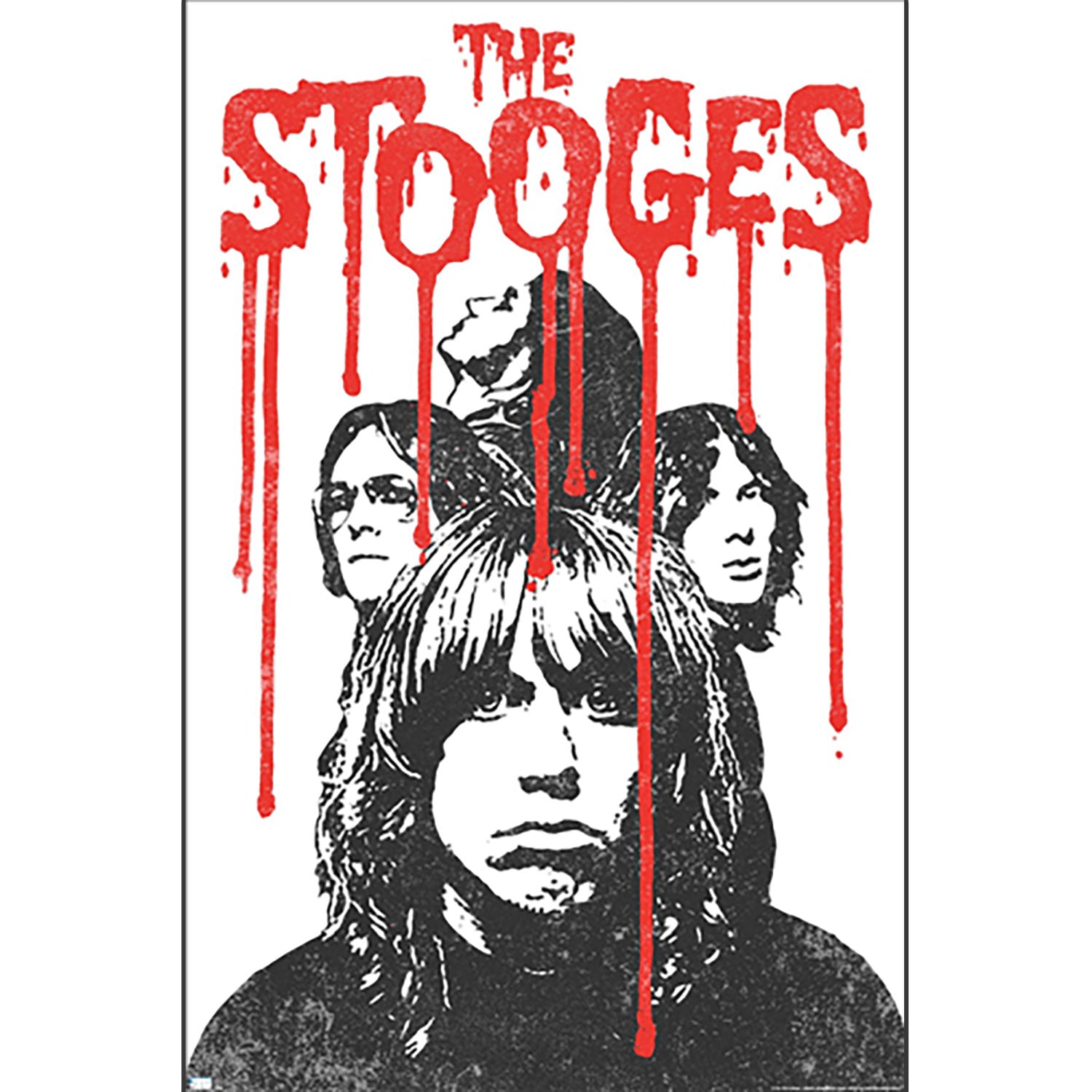 Stooges Bleeding Logo Domestic Poster