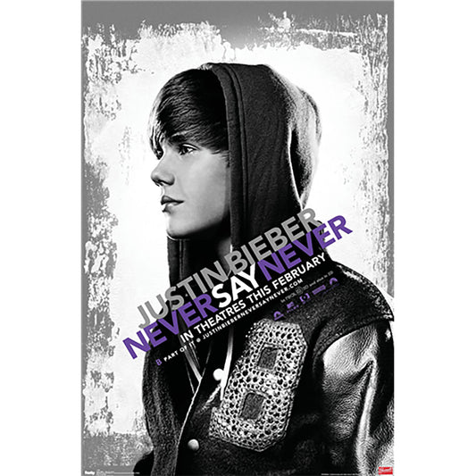 Justin Bieber Never Say Never Domestic Poster