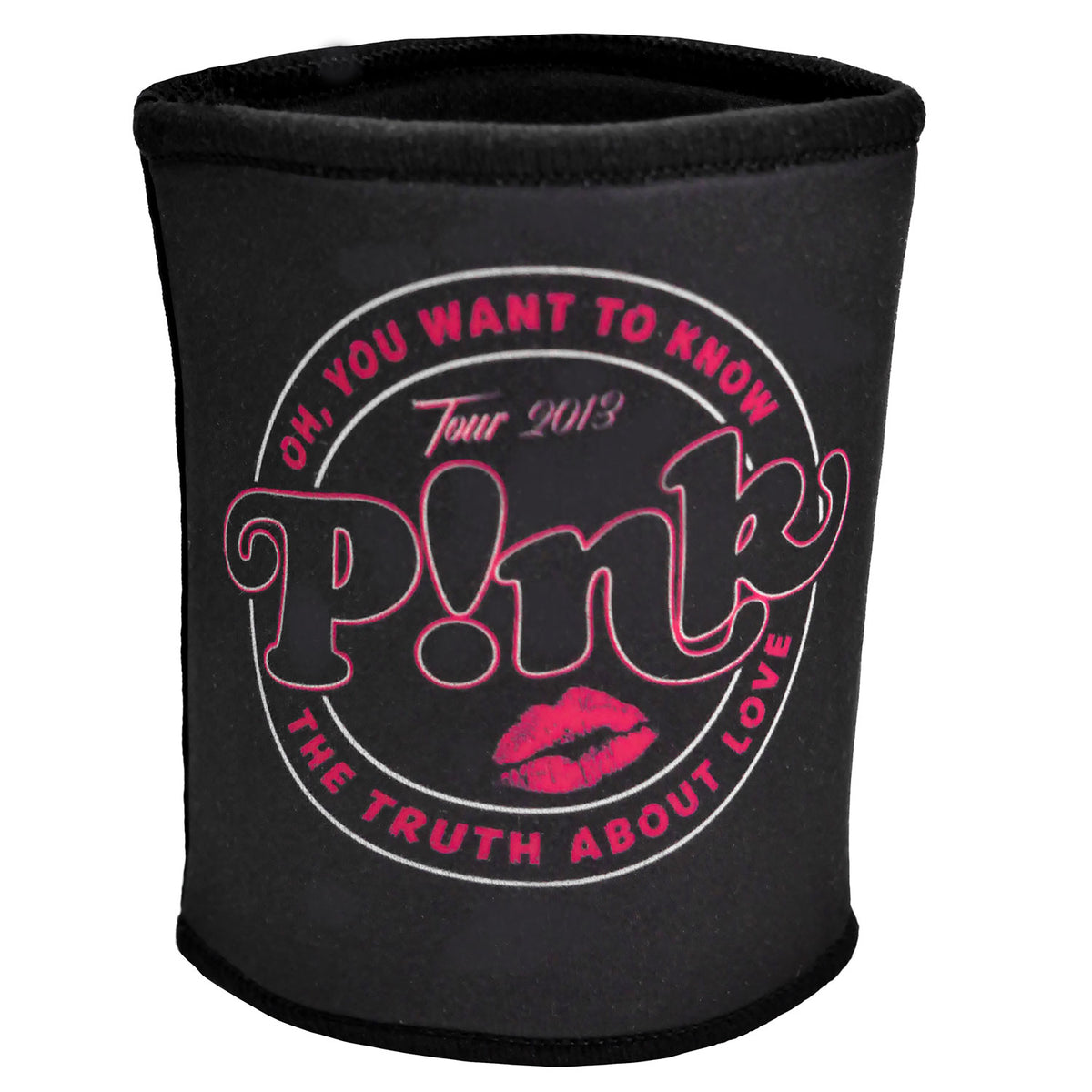Pink Oh, You Want To Know The Truth About Love Tour 2013 Can Cooler Front