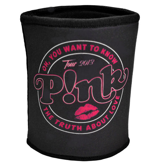 Pink Oh, You Want To Know The Truth About Love Tour 2013 Can Cooler Front