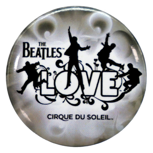 The Beatles Cirque Du Soleil Gray Button Button