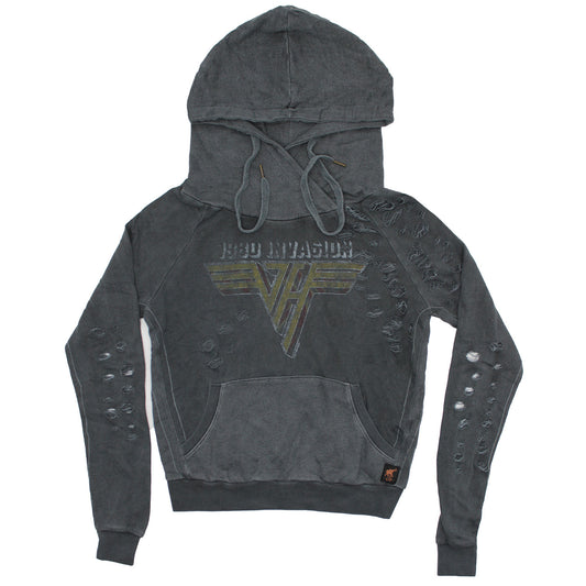 Van Halen 1980 Invasion by TRUNK LTD (Only 2 Available) Girls Jr Sweatshirt