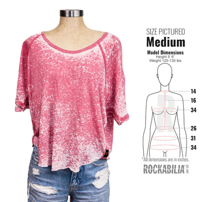 Heather Red by TRUNK LTD Junior Top