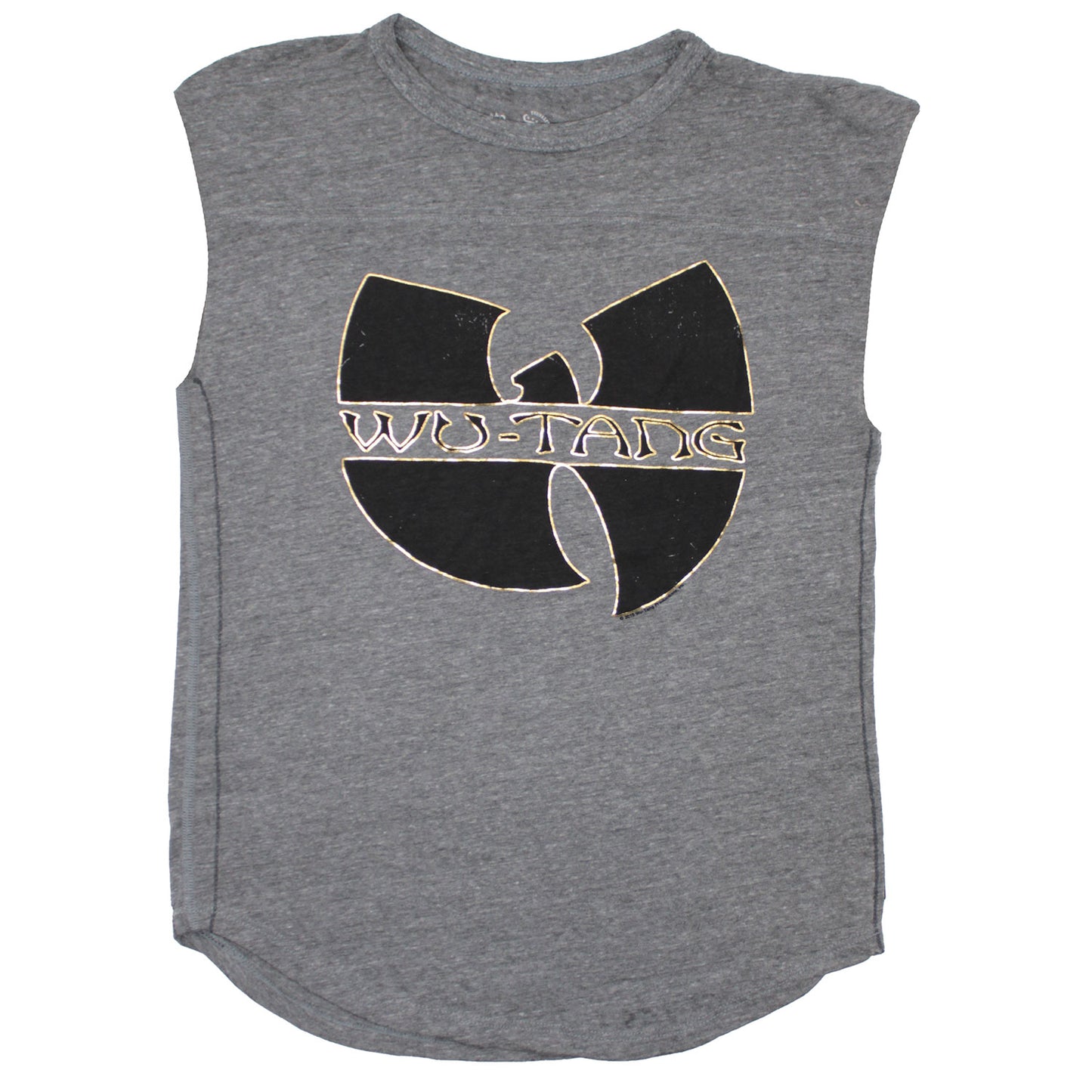 Protect Ya Neck Wu-Tang Gold Foil Logo by TRUNK LTD Junior Top