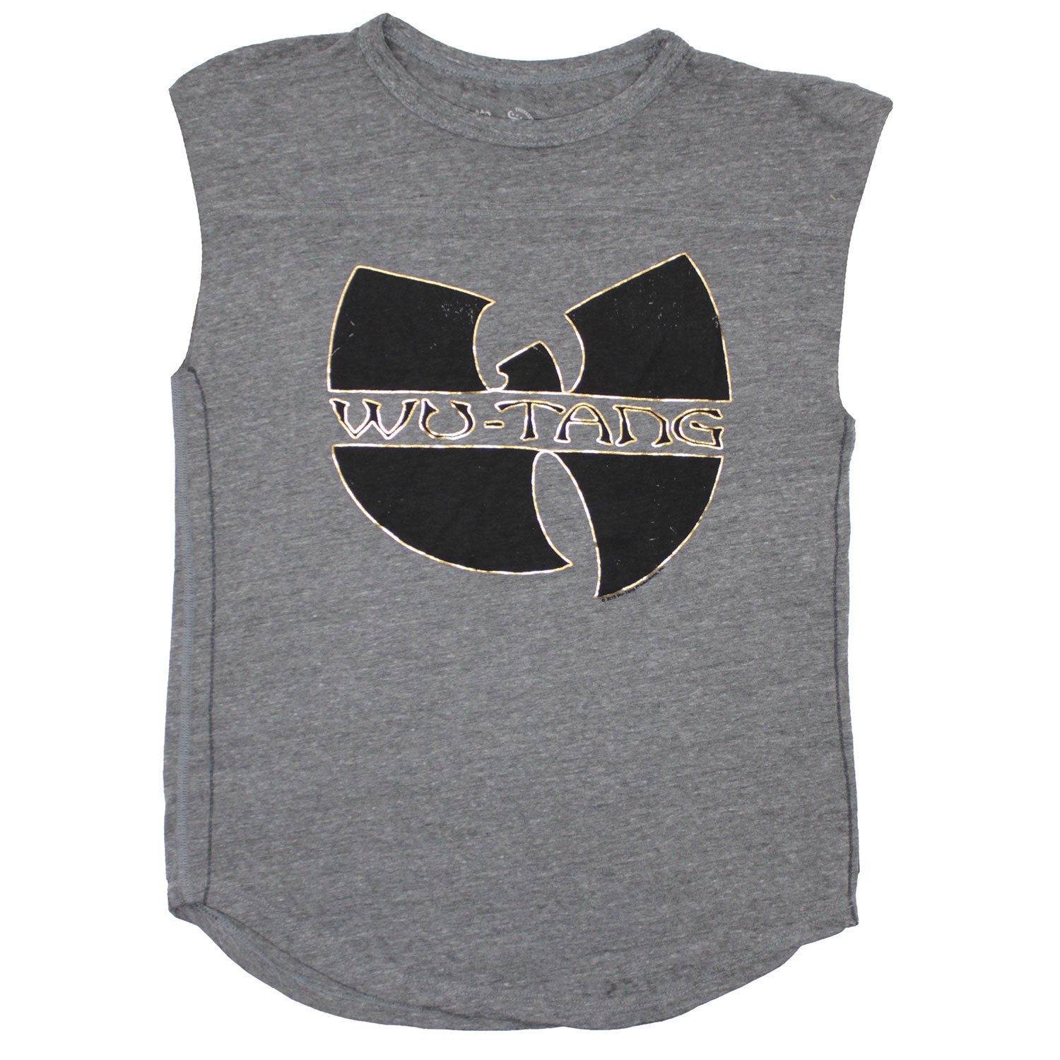 Protect Ya Neck Wu-Tang Gold Foil Logo by TRUNK LTD Junior Top