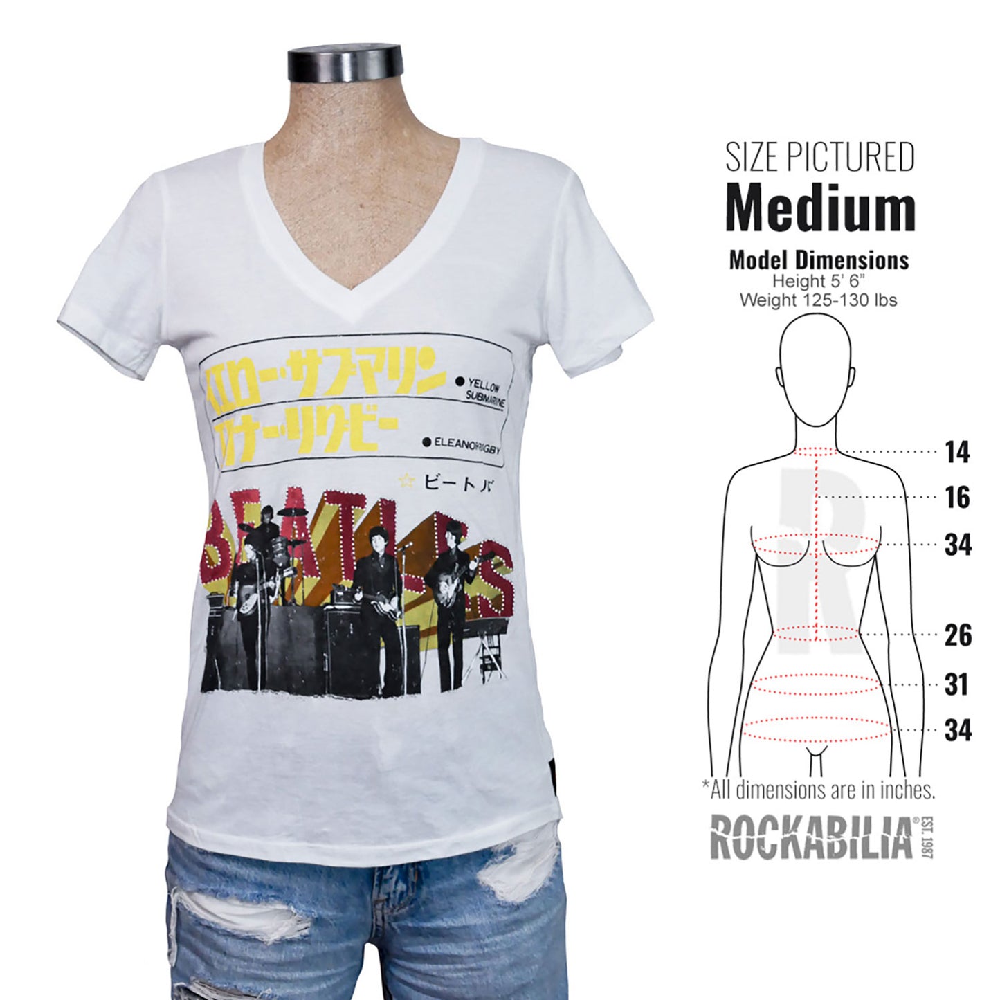 Japanese Yellow Submarine Eleanor Rigby by TRUNK LTD Junior Top