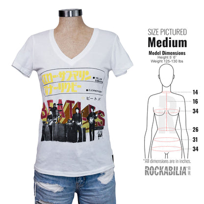 Japanese Yellow Submarine Eleanor Rigby by TRUNK LTD Junior Top