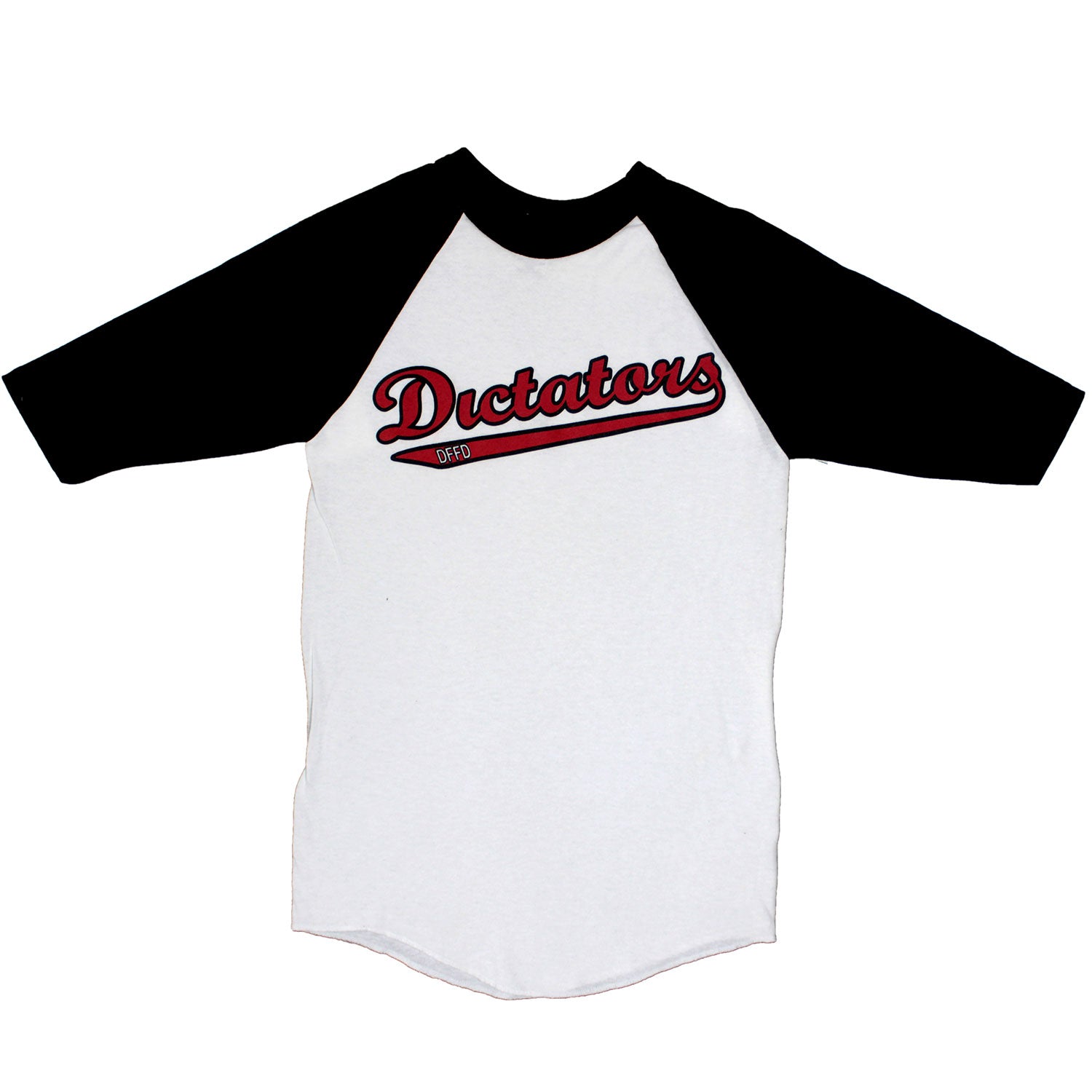 The Dictators Logo Raglan Baseball Jersey