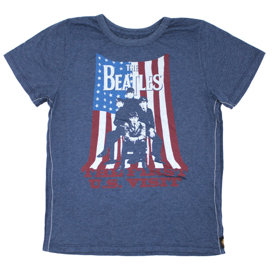 American Flag Logo & Photo by TRUNK LTD Junior Top