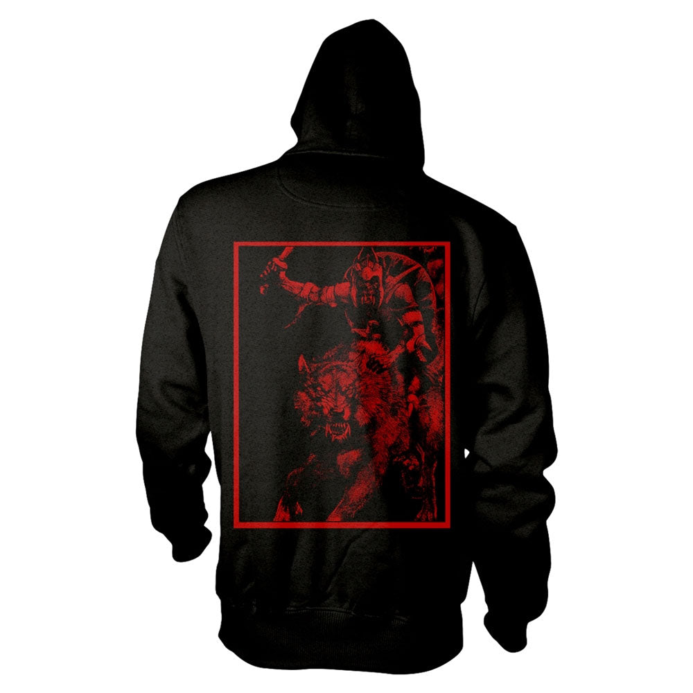 Warwolf Zippered Hooded Sweatshirt
