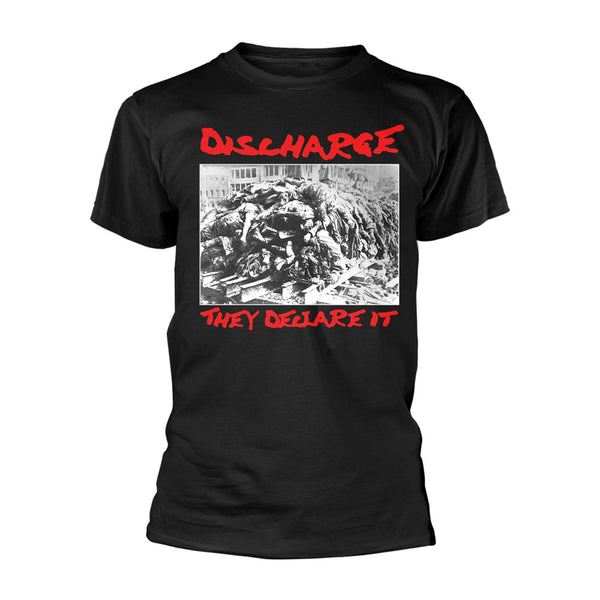 Official Discharge They Declare It T-shirt | Rockabilia