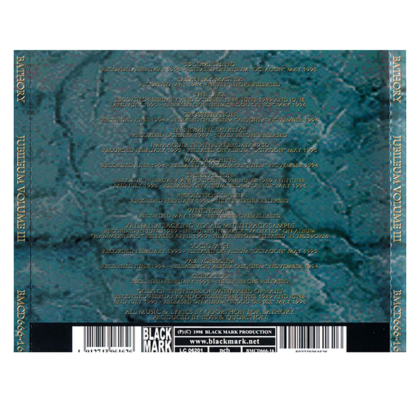 Jubileum Vol 3 Compact Disc CD