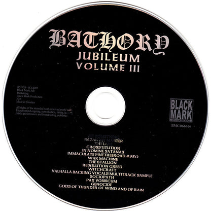 Jubileum Vol 3 Compact Disc CD