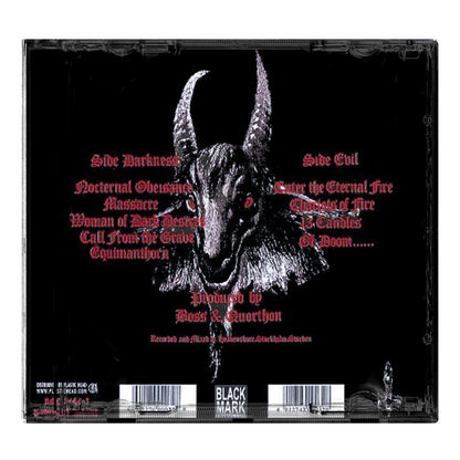 Bathory Under The Sign Of The Black Mark Compact Disc CD Back