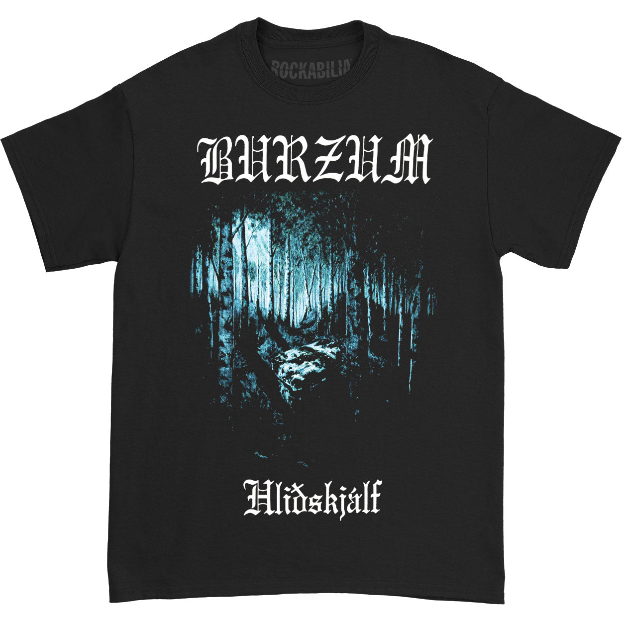 Burzum Hlidskjalf (Metallic Ink) T-shirt Front