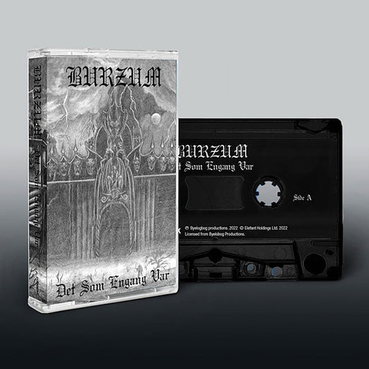 Burzum Det Som Engang Var Music Cassette Cassette Tape